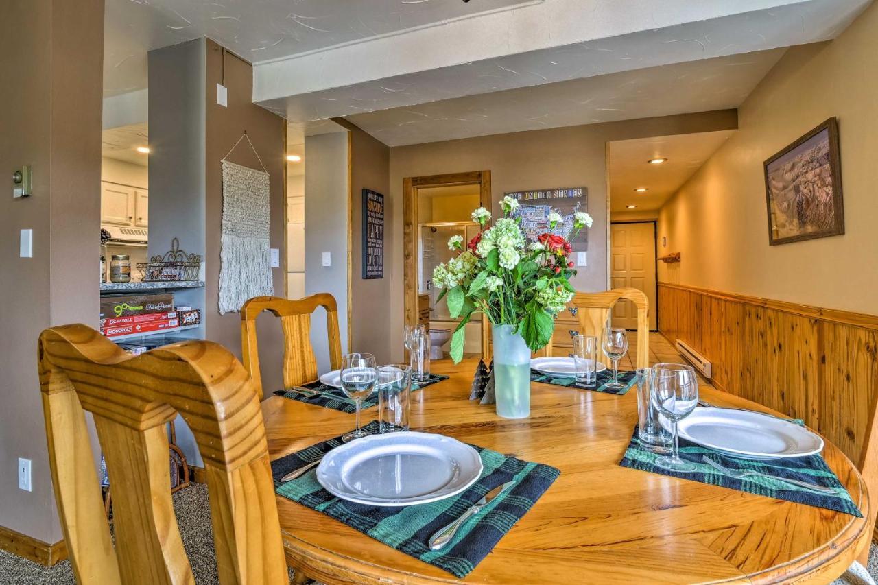 Cozy Ski-Inandski-Out Breckenridge Condo Mtn Views! Exterior photo