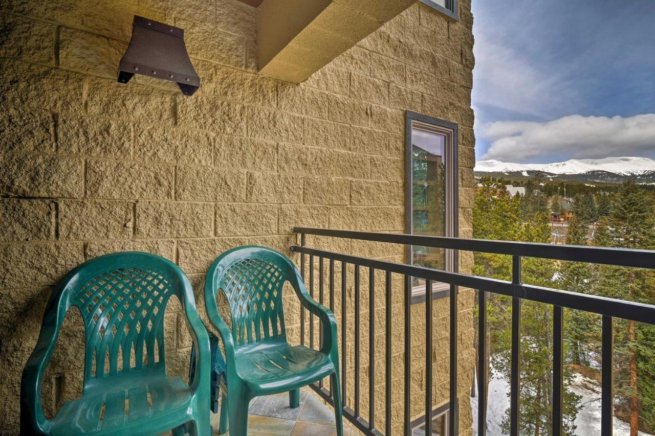 Cozy Ski-Inandski-Out Breckenridge Condo Mtn Views! Exterior photo