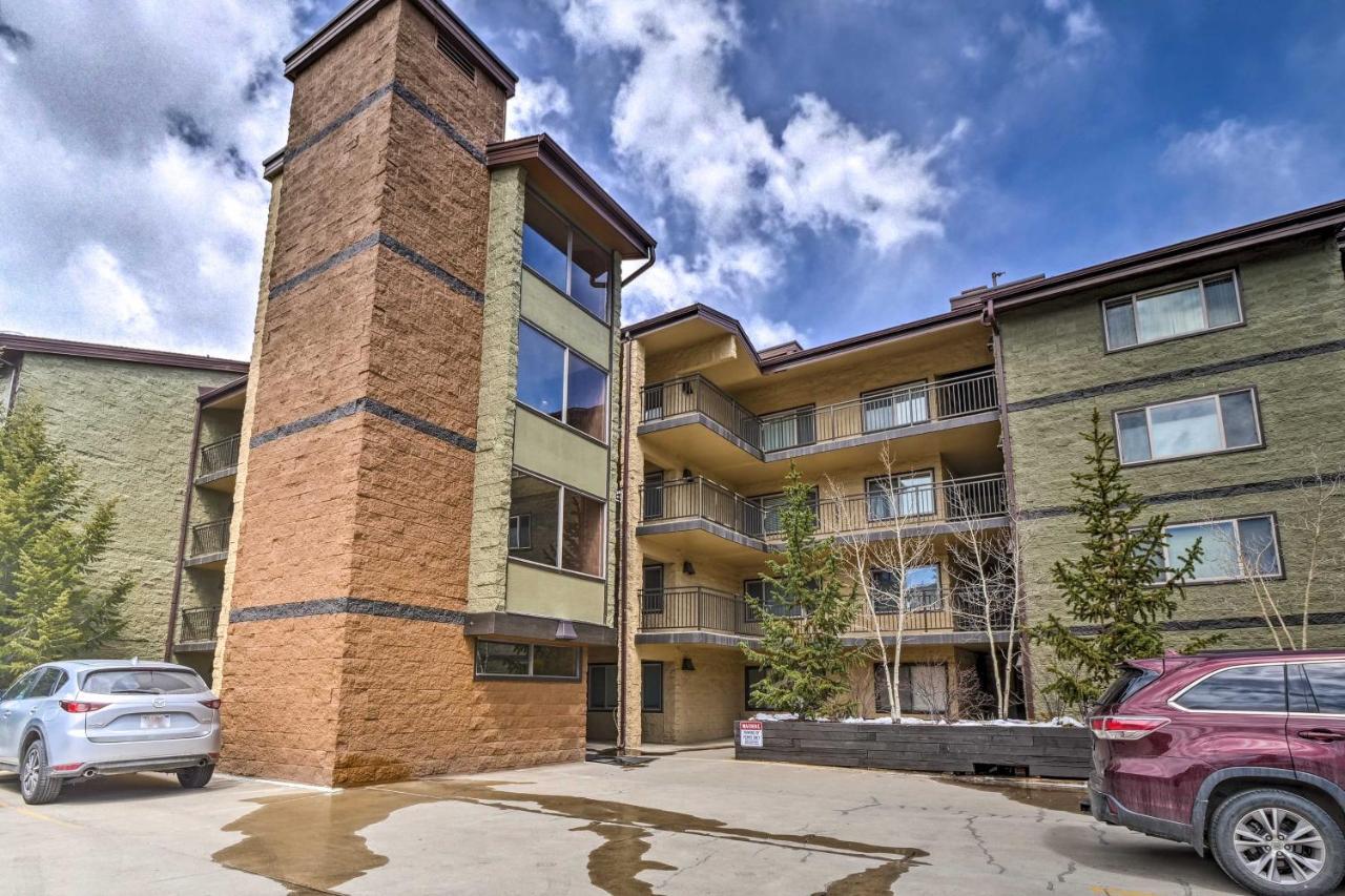 Cozy Ski-Inandski-Out Breckenridge Condo Mtn Views! Exterior photo