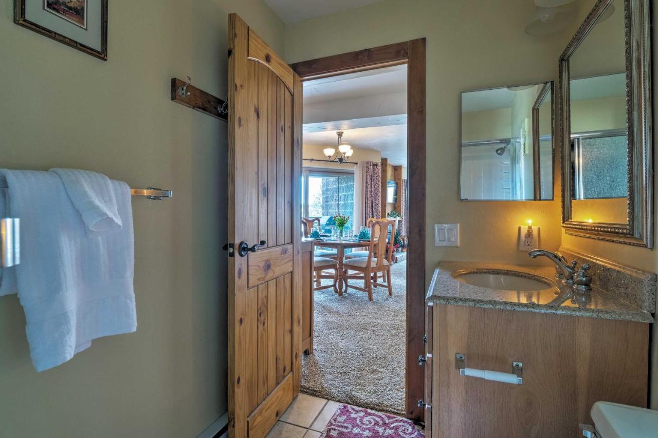 Cozy Ski-Inandski-Out Breckenridge Condo Mtn Views! Exterior photo